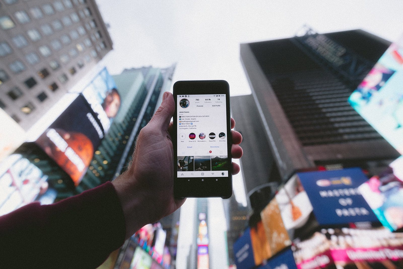 Image of an engaging social media post about a recent project.