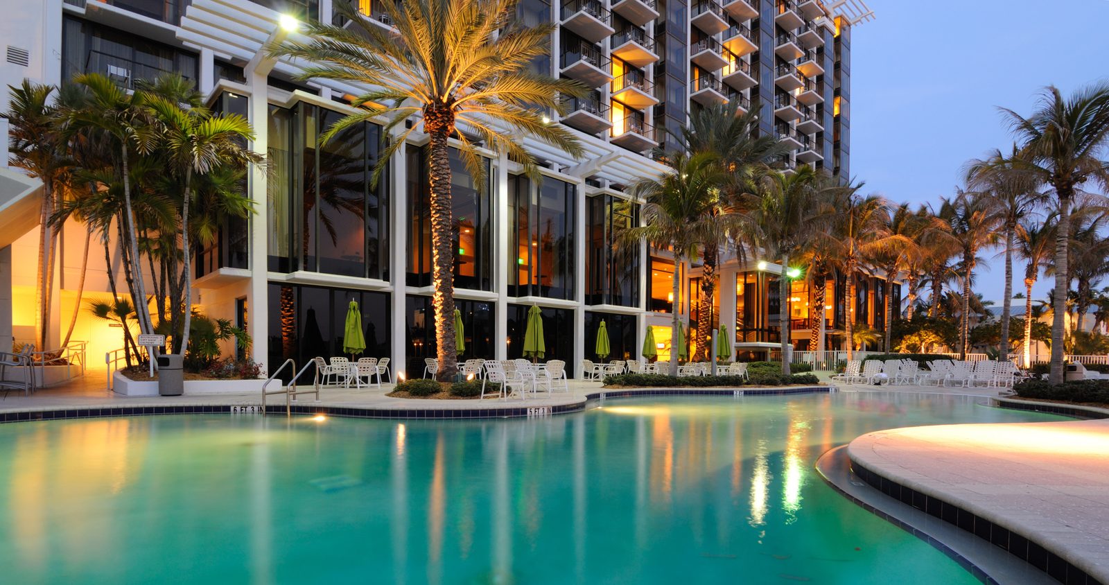 exterior shot of hotel