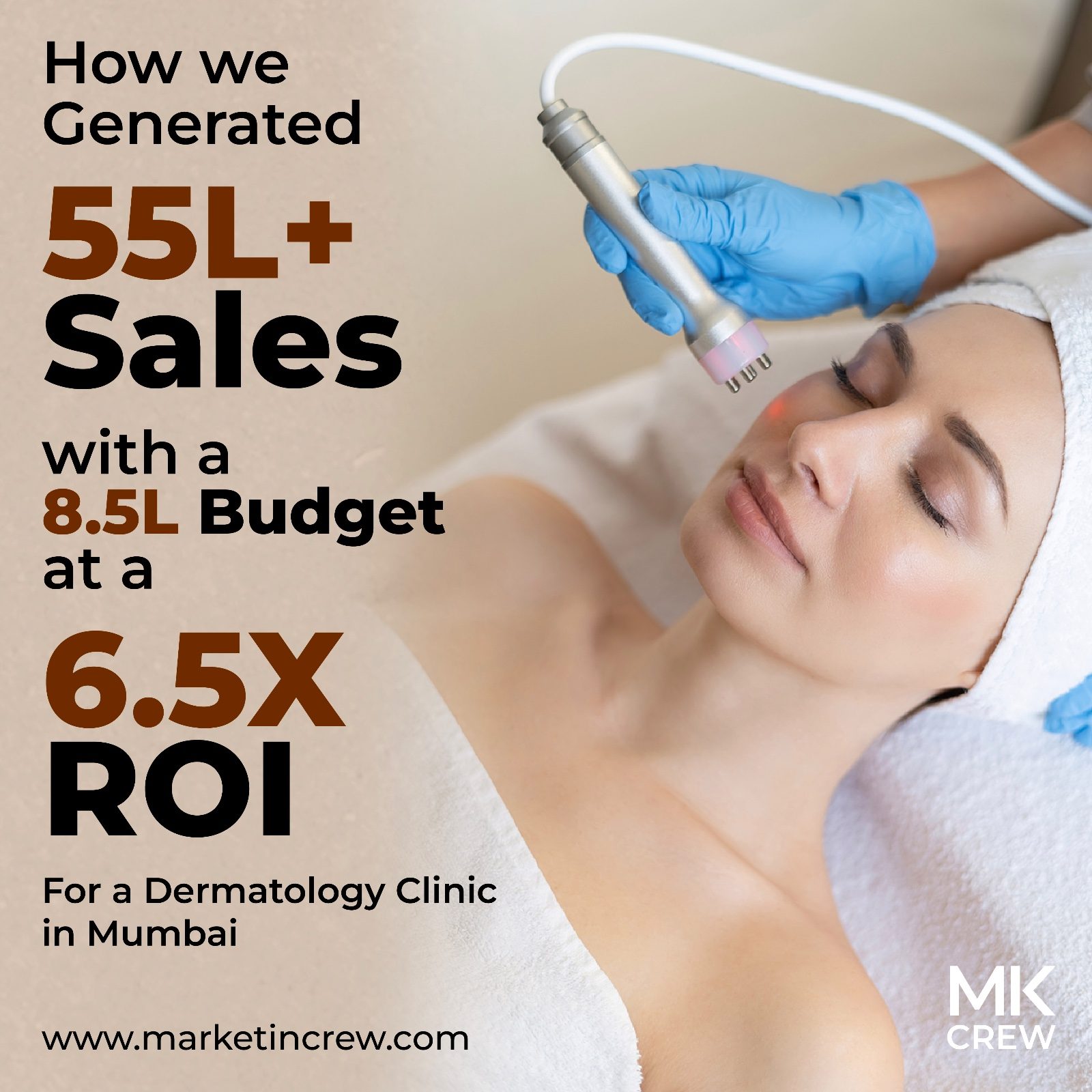 Dr. Sheth's Clinics reaching a wider audience thanks to MarketinCrew's strategic online marketing.
