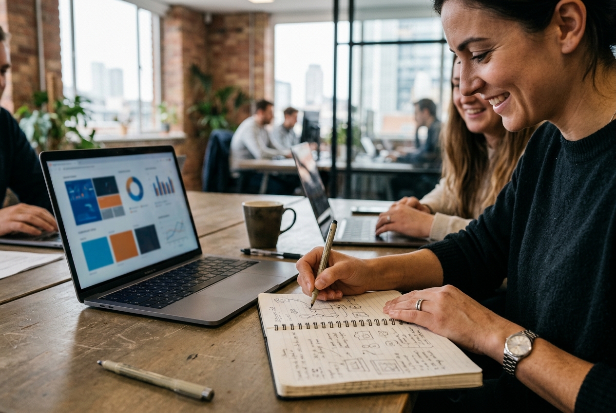 Honest Numbers Every Month, cold email by MarketinCrew