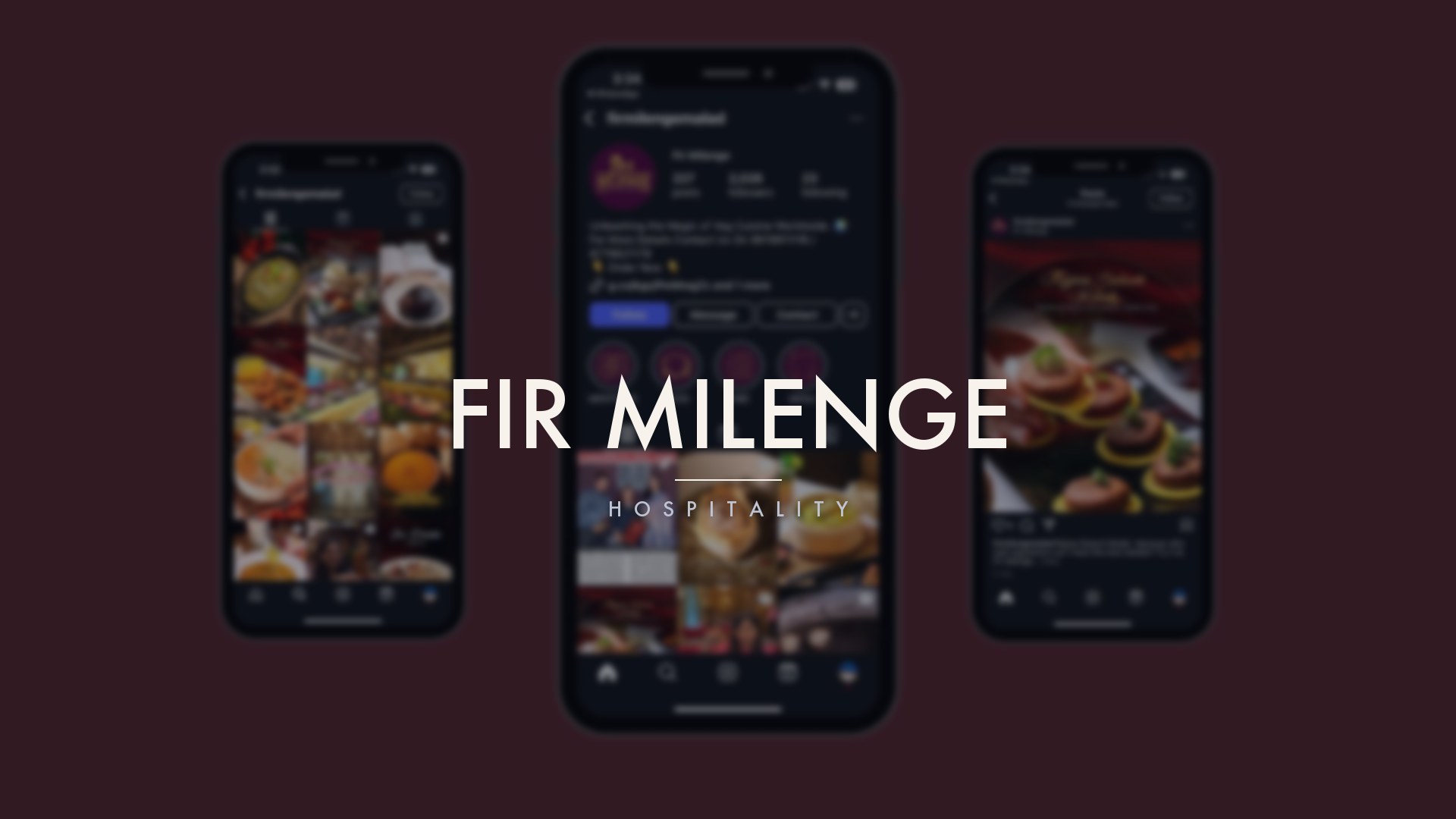 Fir Milenge, work by MarketinCrew