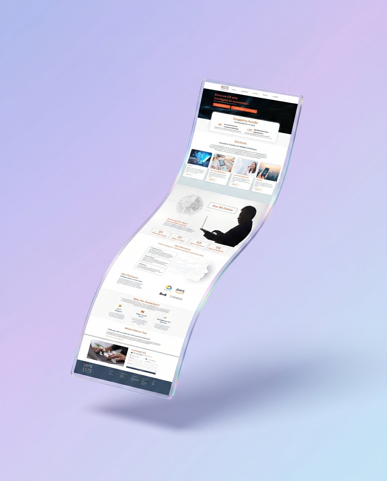 GTS (Global Technology Solutions) client story by MarketinCrew