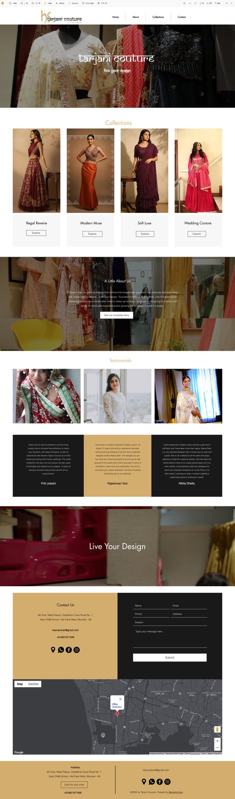 Website and store